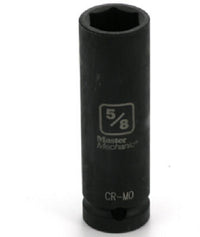 SAE Deep Impact Socket, 6-Point, 1/2-In. Drive, 5/8-in.