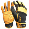 True Grip Work Gloves Black/Orange L 1 pair