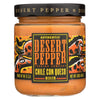 Desert Pepper Trading - Medium Chile Con Queso Dip - Case of 6 - 16 oz.