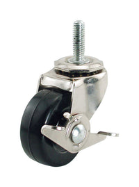 Shepherd Hardware 3 in. D Swivel Soft Rubber Caster 150 lb 1 pk