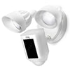 Ring Floodlight Camera Hardwired Outdoor White Wi-Fi Security Camera