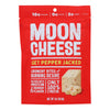 Moon Cheese's Pepper Jack Dehydrated Cheese Snack  - Case of 12 - 2 OZ