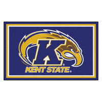 Kent State University 4ft. x 6ft. Plush Area Rug