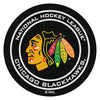 NHL - Chicago Blackhawks Hockey Puck Rug - 27in. Diameter