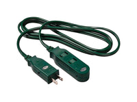 Woods Smart Cord Indoor 6 ft. L Green Extension Cord 16/2 SPT