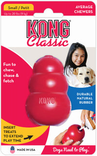 Classic Dog Toy, Red, Small