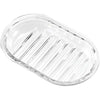 Royal Round Soap Dish, Clear