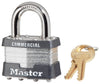 Master Lock 1-3/4 in. W X 15/16 in. L Laminated Steel Key Padlock Keyed Alike