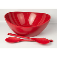 Architec EcoSmart 3 oz Red Poly-Flax Oval Serving Bowl 1 pk