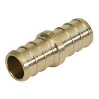 SharkBite  1/2 in. PEX   x 1/2 in. Dia. PEX  Brass  Coupling