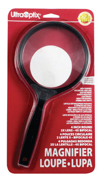 Optical Magnifier, 4-In. Diameter