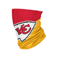 Foco Kansas City Chiefs Gaiter Scarf Face Mask 1 pk