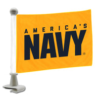 U.S. Navy Ambassador Car Flags - 2 Pack