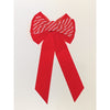 Holiday Trims Candy Cane Stripe Bow (Pack of 12)