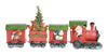 Decoris  Red/Green  Santa Train  Christmas Decor (Pack of 2)