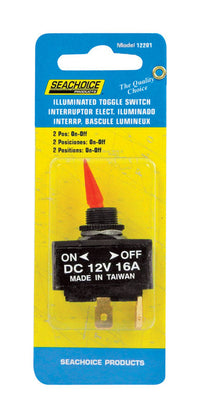 Seachoice Illuminated Toggle Switch Plastic