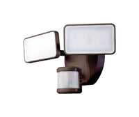 Heath Zenith Motion-Sensing Hardwired LED Bronze Security Light