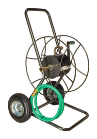 Yard Butler 175 ft. Silver Wheeled Hose Reel Cart