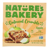 Nature's Bakery - Oatmeal Crumble Apple - Case of 6 - 8.46 OZ