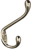 National Hardware N248-252 3.57" X 4.59" Nickel Heavy Duty Garment Hooks