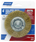 Norton 68427 4" Coarse Wire Wheel Brush