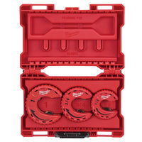 Milwaukee Close Quarters Tubing Cutter Set Red 3 pc