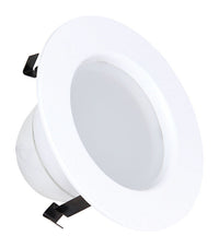 FEIT Electric White 9 in. W Steel LED Recessed Air Tite Trim 9 watts (Pack of 4)