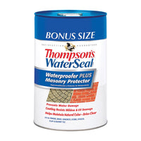 Thompson's WaterSeal Waterproofer Plus Masonry Protector Clear Masonry Waterproof Sealer 6 gal