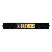 MLB - Milwaukee Brewers Bar Mat - 3.25in. x 24in.