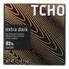 Tcho Chocolate Dark Chocolate Bar - Extra Dark 81 Percent Cacao - Case of 12 - 2.5 oz.