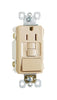 Pass & Seymour  15 amps 125 volt Ivory  GFCI Outlet  5-15R  1 pk