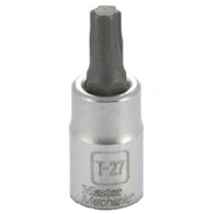 T-27 Torx Bit Socket, 1/4-In. Drive