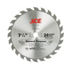 Framing Combo Circular Saw Blade, 24 Teeth, 7-1/4-In.