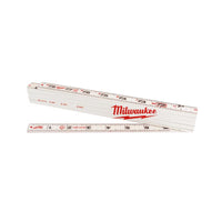 Milwaukee  78 in. L x 1-3/8 in. W Plastic  Folding Rule  SAE