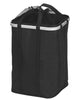 Household Essentials Black Canvas Collapsible Hamper