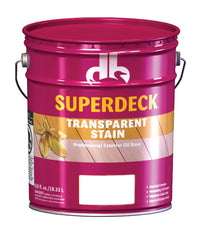 Superdeck Transparent Cedar Oil Wood Stain 5 gal.