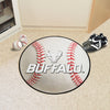 State University of New York at Buffalo Baseball Rug - 27in. Diameter