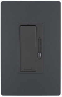 Legrand Radiant Gray 700 W Paddle Dimmer 1 pk