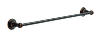 Liberty Hardware Oil Rubbed Bronze Die Cast Zinc Porter Towel Bar 24 L in.