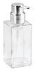 iDesign Casila Chrome Clear Glass Soap Pump