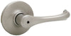 Weiser Lever Lock Privacy Elements Alfini Satin Nickel Right Handed