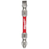 Milwaukee  SHOCKWAVE  Phillips/Slotted  PH2/SL1-4   x 2-3/8 in. L Impact Double-Ended Power Bit  Steel