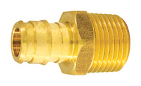 Apollo Expansion PEX / Pex A 1/2 in.   PEX  T X 1/2 in.   D MPT  Brass Male Adapter