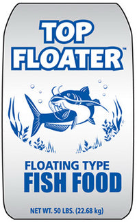 Top Floater Fish Food, 50-Lbs.