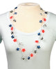 DM Merchandising Patriotic Pride Star Flashing Necklace 1 pk (Pack of 24)