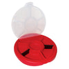 Bucket Boss Red Plastic Bucket Seat Lid 275 lbs. Capacity 12.25 x 1.5 in.