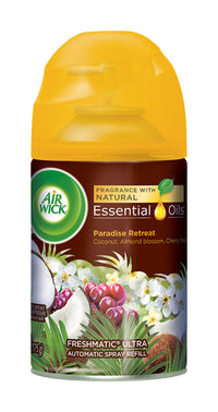 Air Wick Freshmatic Paradise Retreat Scent Air Freshener Refill 6.17 oz. Liquid (Pack of 6)