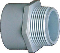 Genova Products 30457 1/2" X 3/4" PVC Sch. 40 Reducing Male Adapters (Pack of 10)