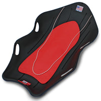 Flexible Flyer Plastic Black/Red Snow Boat Sled 24 W x 7.25 H x 48 L in.