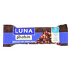 Clif Bar Luna Protein Bar - Cookie Dough - Case of 12 - 1.6 oz